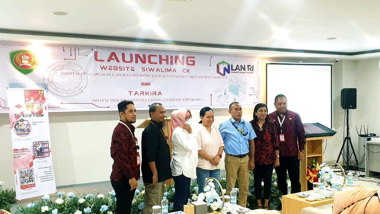 PUPR Maluku Launching Website 