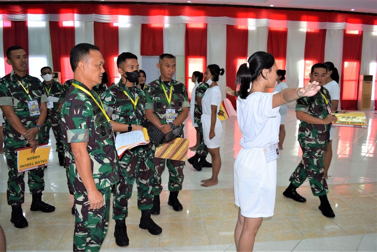 Korem 151/Binaiya Gelar Sidang Parade Calon Taruna dan Taruni Akmil.