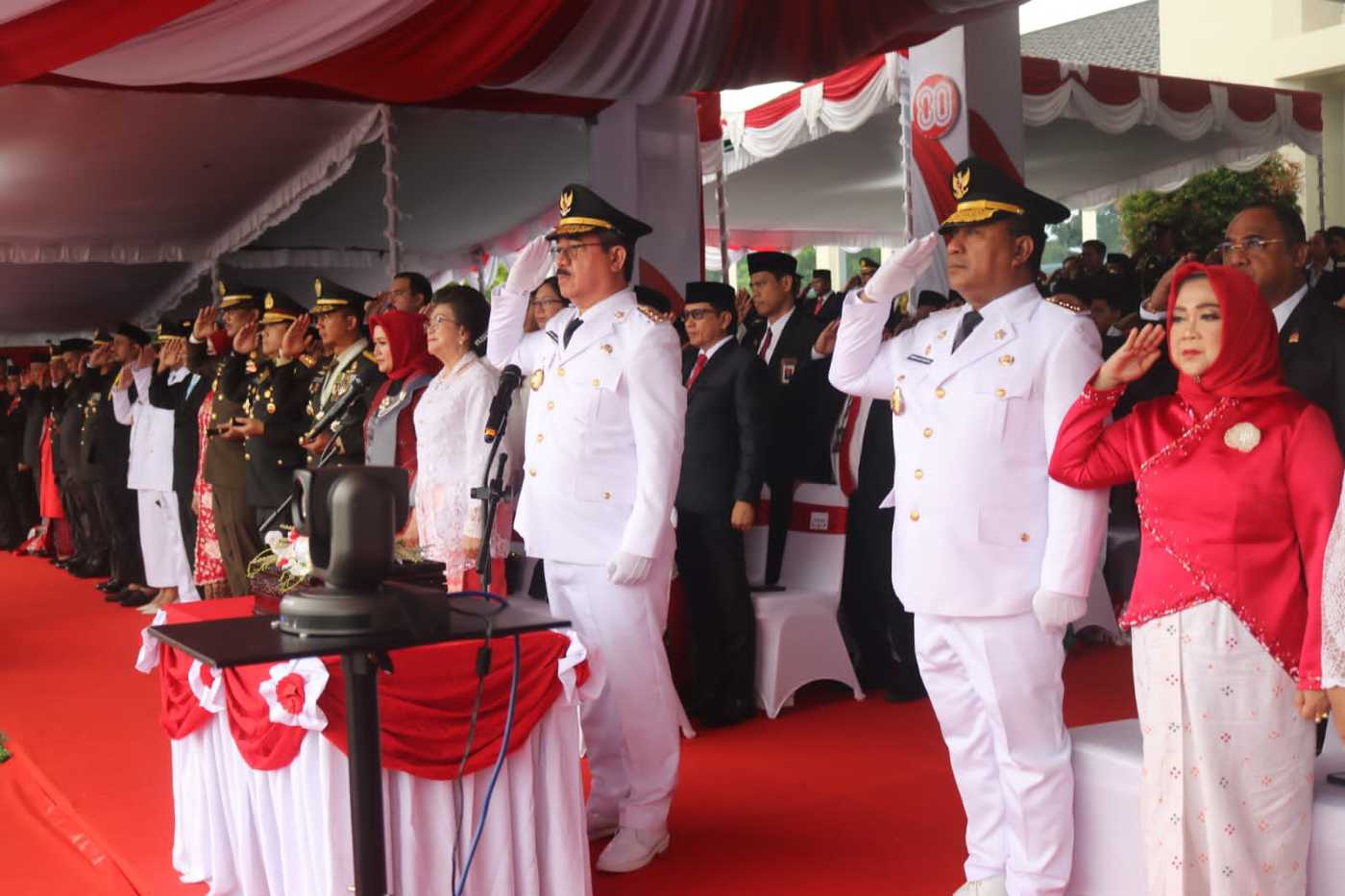 Gubernur Maluku  Pimpin Upacara Peringatan HUT RI Ke-80