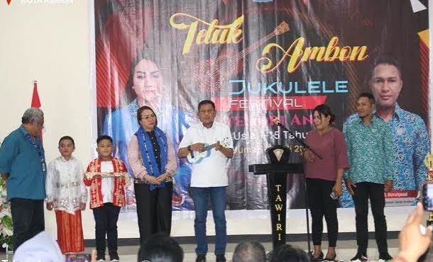 Fertival Jukulele Kecamatan Teluk Ambon Selenggarakan Di Negeri Tawiri