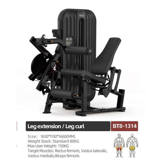 T8S-1314 LEG EXTENSION/LEG CURL