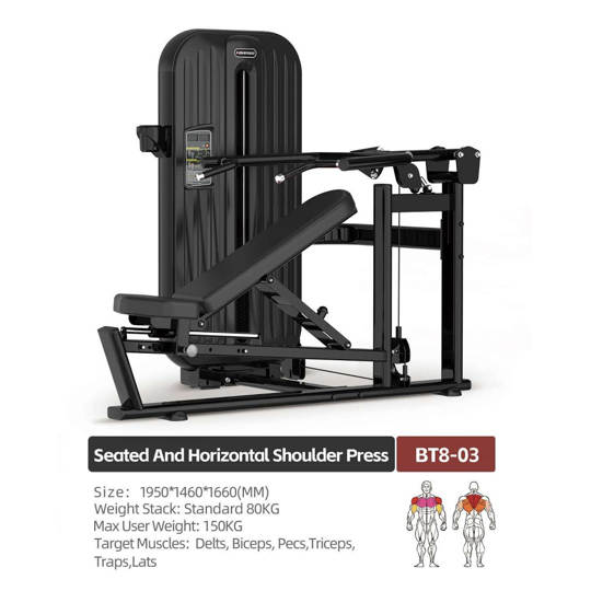BT8-03 SEATED HORIZONTAL SHOULDER PRESS