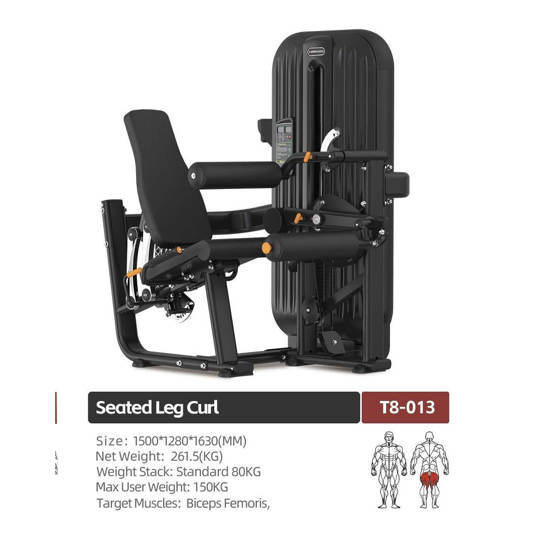 T8-013 SEATED LEG CURL