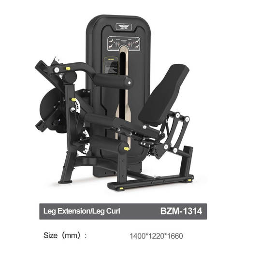 BZM1314 LEG EXTENSION & LEG CURL