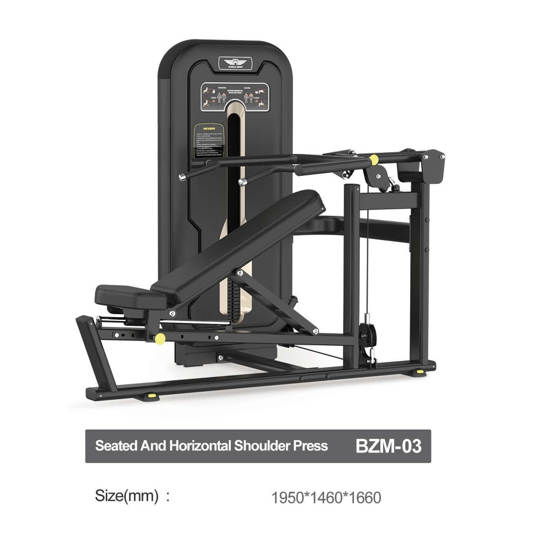 BZM03 SEATED & HORIZONTAL SHOULDER PRESS