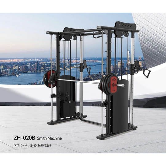 ZH20B SMITH MACHINE & CABLE CROSSOVER 