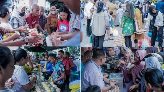 Resmi Digelar, Operasi Pasar Murah Di Malra Dibanjiri Ratusan Warga