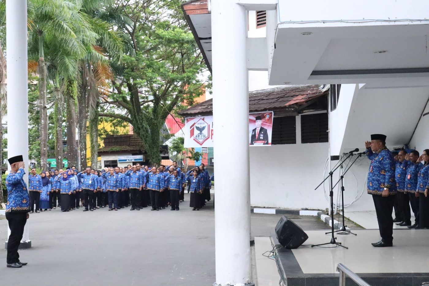 Ririmasse Sebagai Irup Peringati Hari Kesaktian Pancasila Lingkup Pemkot Ambon.