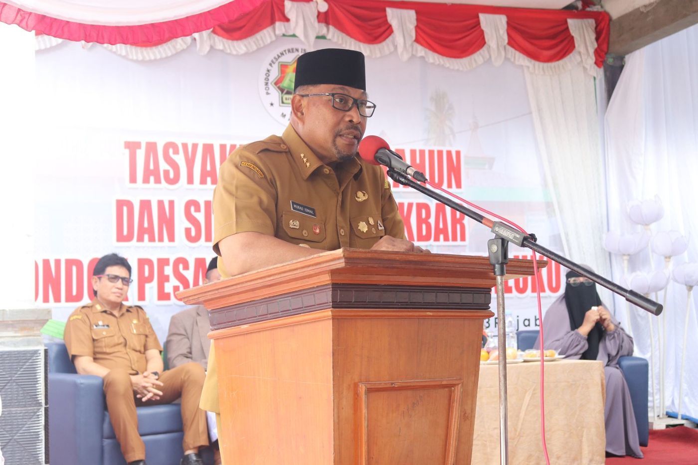 Dihadapan Santri Al-Anshor, Gubernur Sampaikan Empat Syarat Ini, Jika Ingin Jadi Orang Hebat