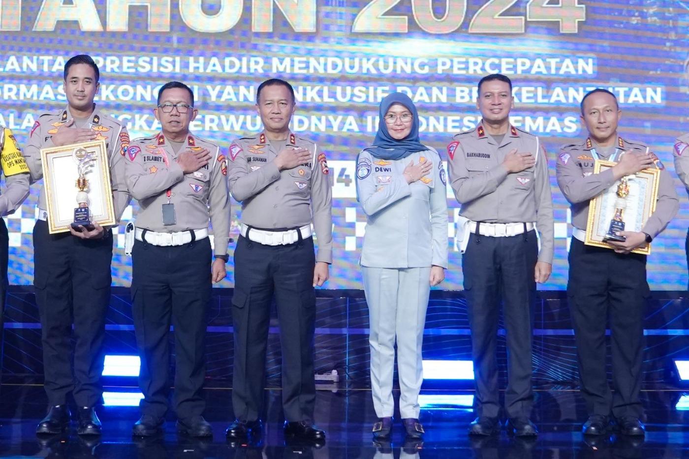 *Gelar IRSMS Award 2024, Jasa Raharja Berikan Penghargaan Kepada Polda dan Polres dengan Pelaporan Kecelakaan Tercepat*