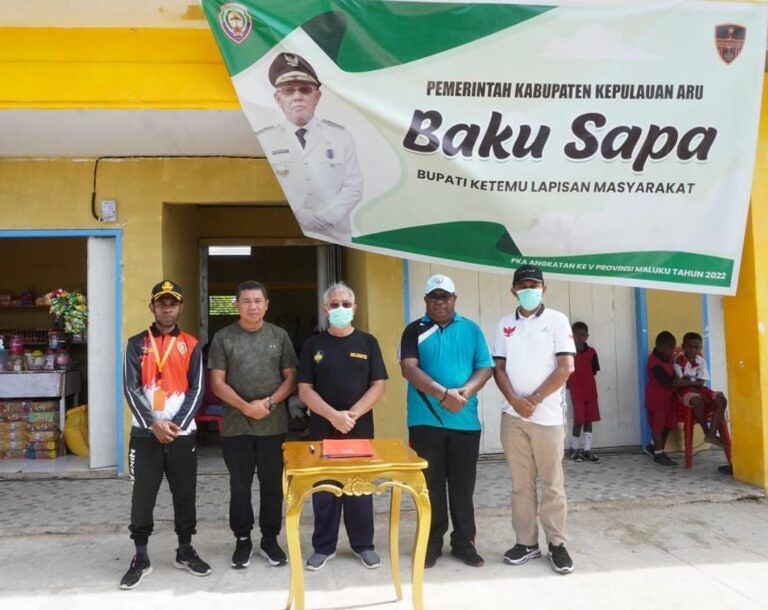 Bupati Aru Launching Program Baku Sapa