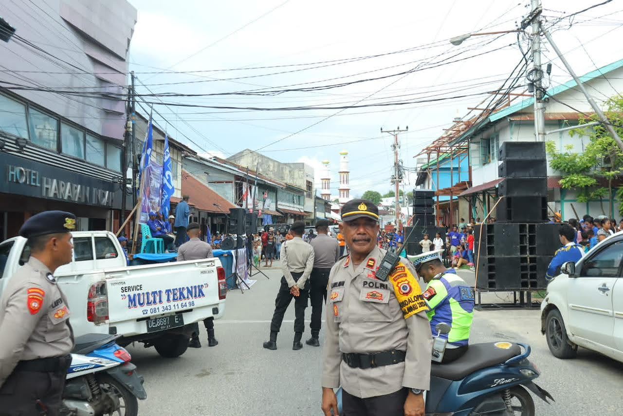 Polres Amankan 7 Titik Kampanye di Tanimbar