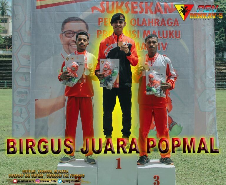 Juara POPMAL Birgus, 10.000 Meter Lari