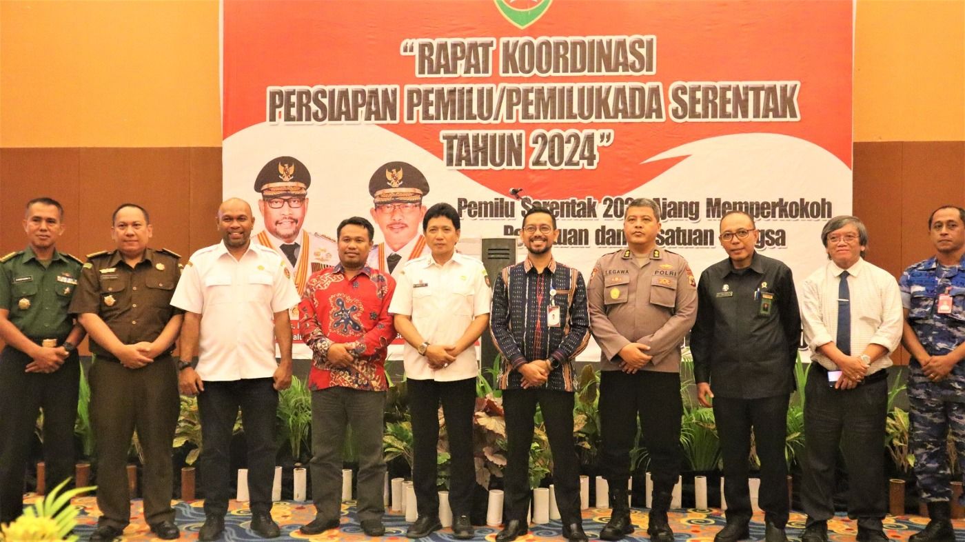 SEKDA BUKA RAKOR PERSIAPAN PEMILU/PEMILUKADA SERENTAK TAHUN 2024