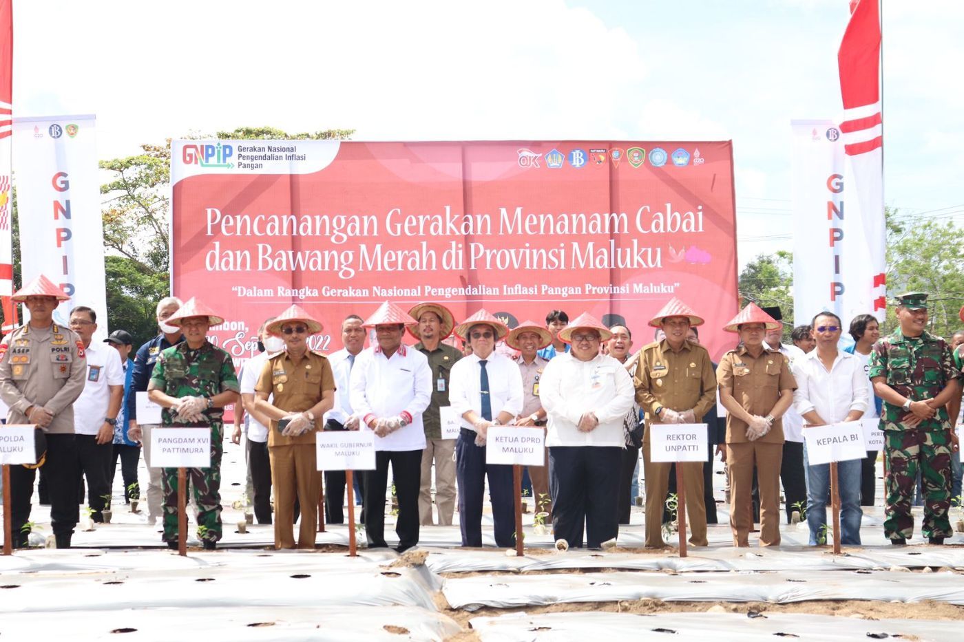 Pemprov Maluku Canangkan Gerakan Tanam Cabai dan Bawang Merah Sebagai Upaya Pengendalian Inflasi di Daerah