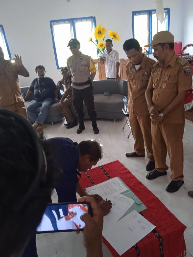 Raup Keuntungan Pribadi, Camat Wermaktian dan Empat Kades Seira Kerjasama Kosongkan Pulau Sukler