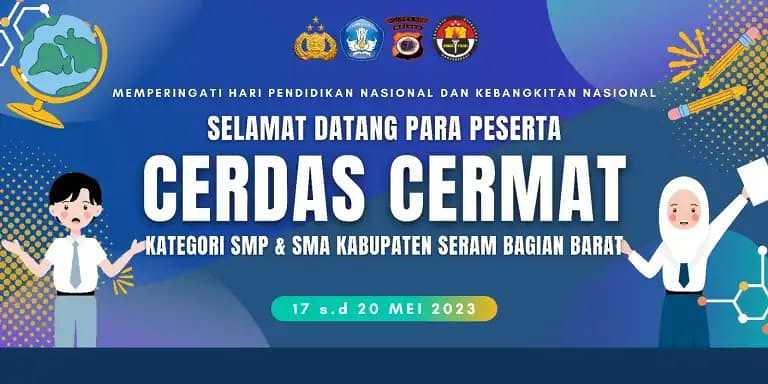 Siswa-Siswi Di SBB Siap Bertarung Dilomba Cerdas-Cermat Polres SBB