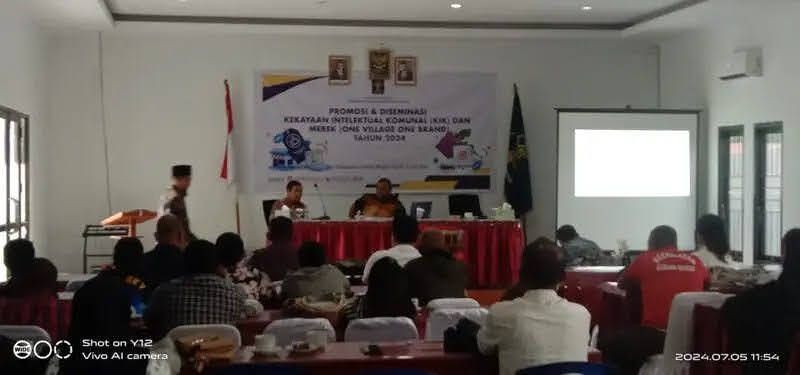 KemenkumHAM Promal Gelar Promosi dan Diseminasi KIK di SBB