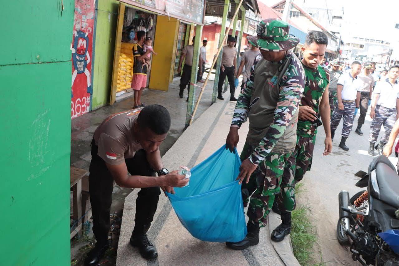 Tingkatkan Sinergitas, Polres Kepulauan Tanimbar gelar Olahraga bersama TNI, Pemda dan Stakeholder lain