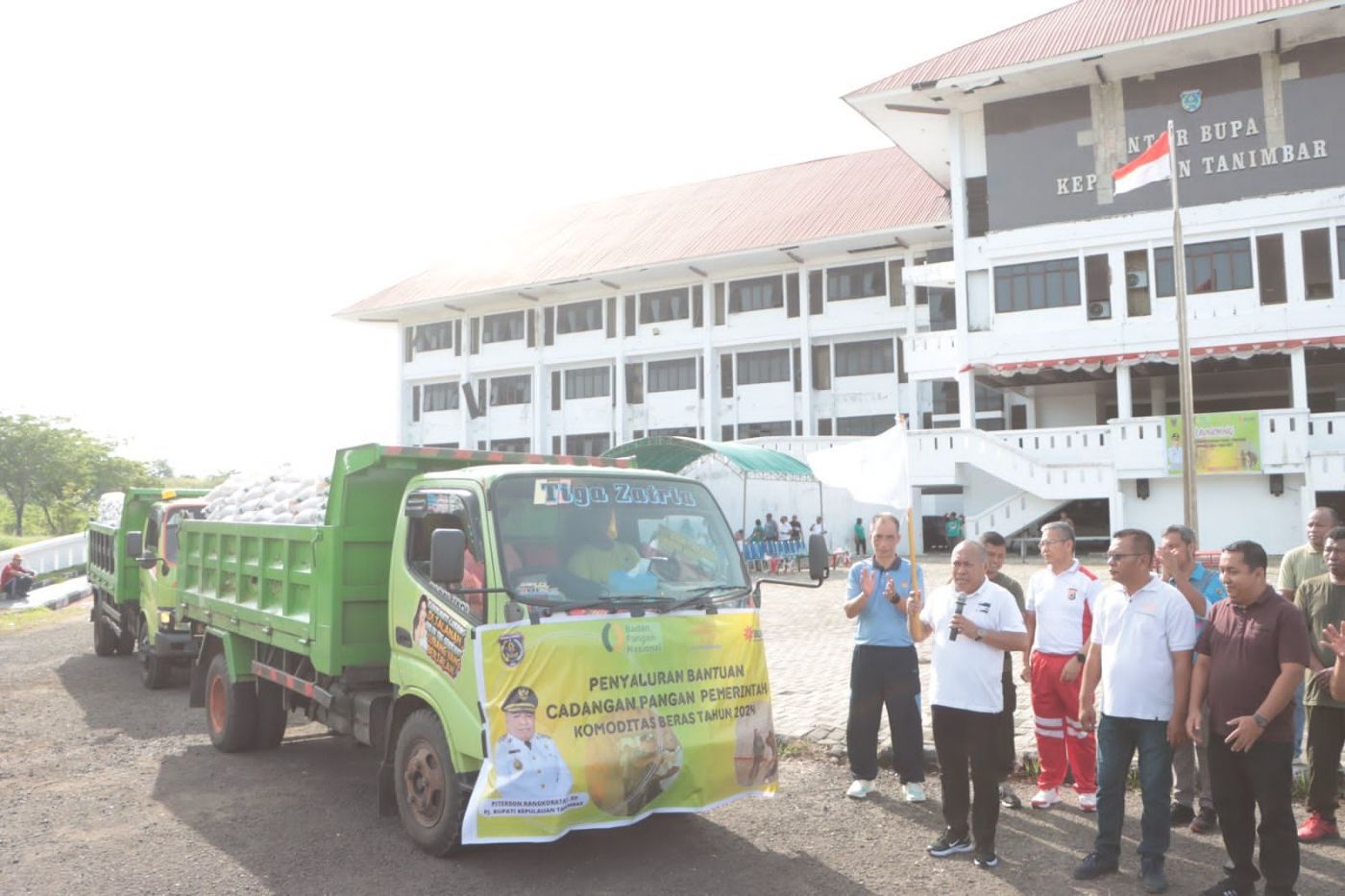 Bantuan Cadangan Pangan Pemerintah tuk KKT Dilaunching 