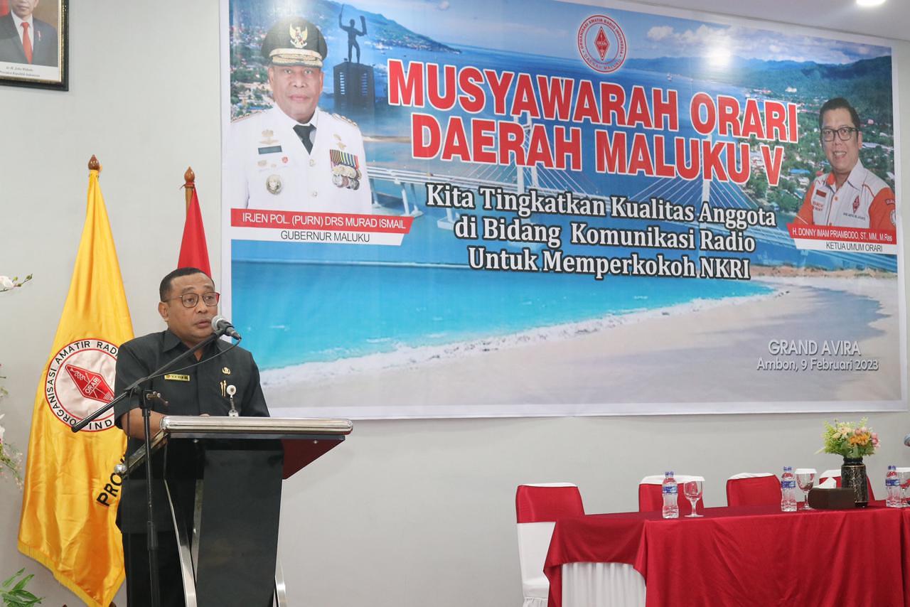 Musda V ORARI Maluku Digelar, Ini Harapan Gubernur 