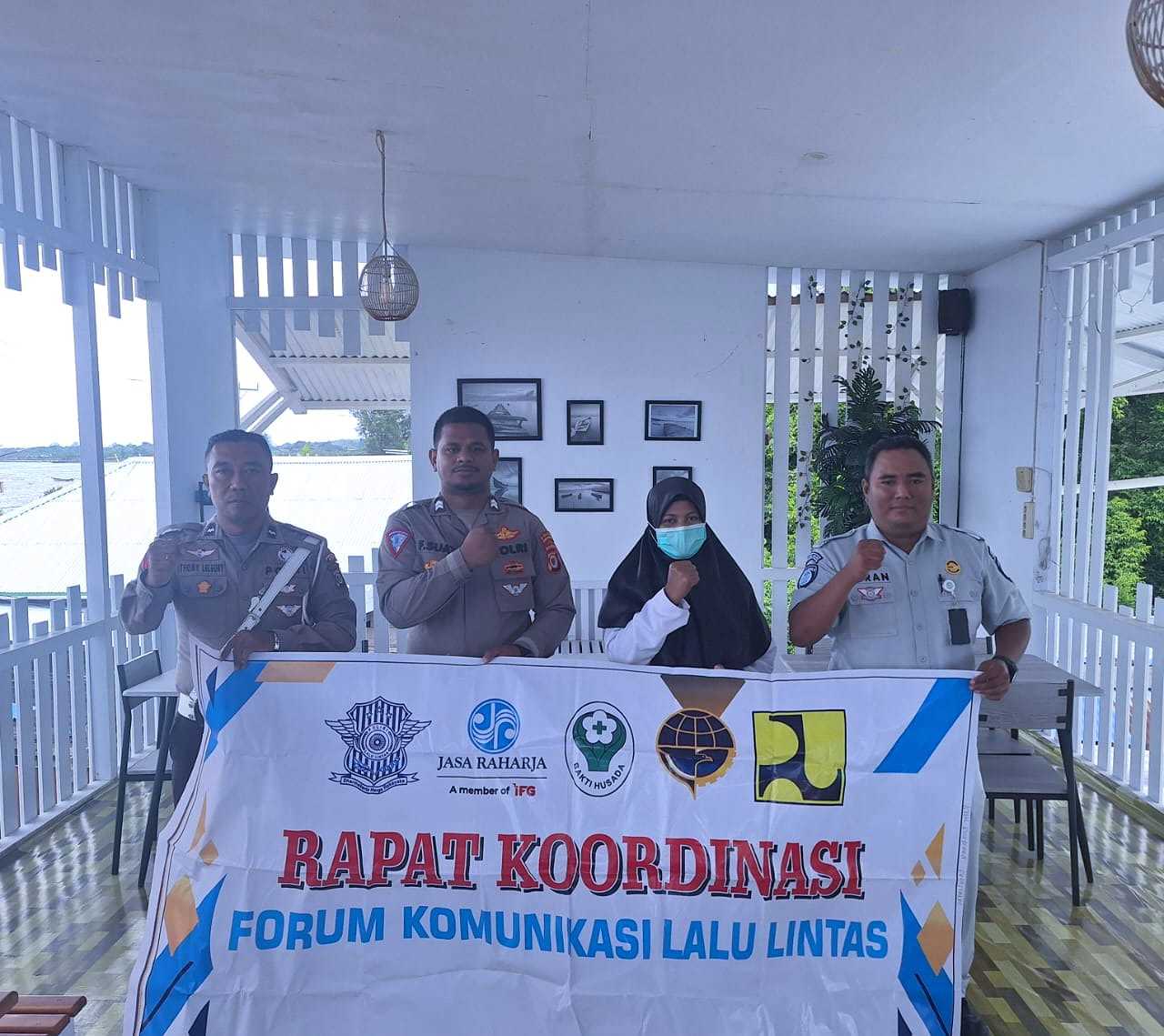 Sebagai Upaya Pencegahan Laka Lantas, Jasa Raharja Cabang Maluku Lakukan Forum Komunikasi Lalu Lintas (FKLL) Bersama Stakeholder*