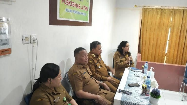 Kesiapan PIN, Pj Walikota Ambon Gelar Kunjungan di 2 Puskesmas dan Klinik Mata di Kecamatan Baguala