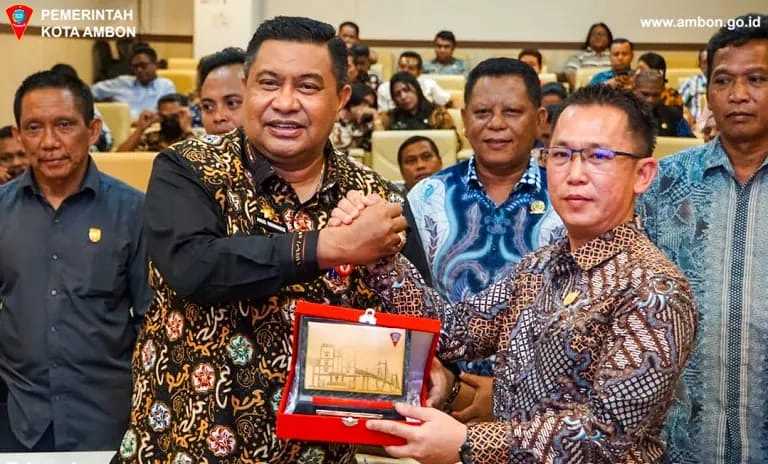 Sekot Ambon Terima Kunker DPRD Kabupaten Sukamara Kalimantan Tengah