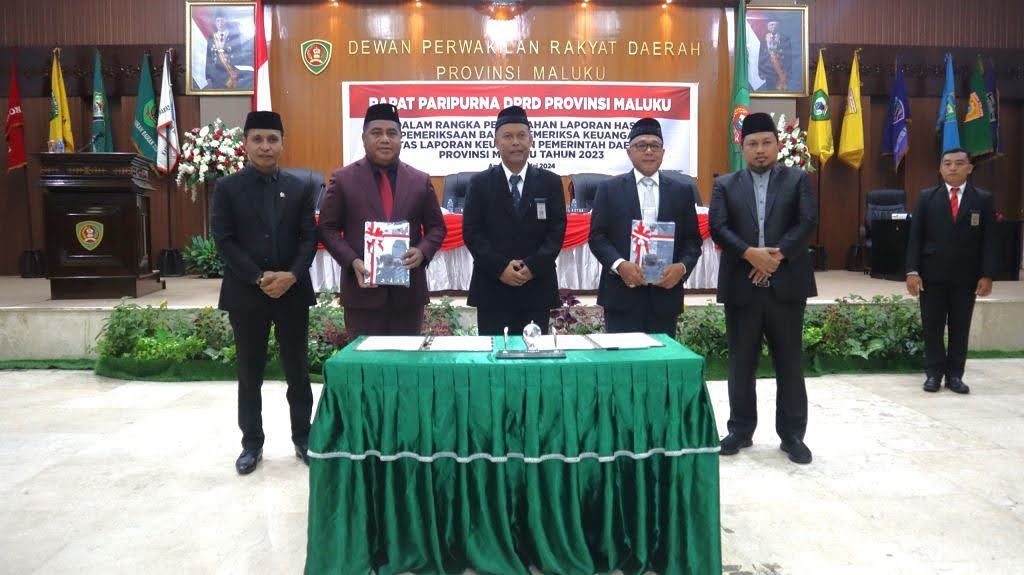 5 Tahun Berturut-turut Provinsi Maluku Raih Opini WTP Dari BPK RI