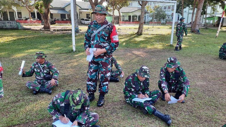 PRAJURIT KODM 1502/MASOHI MENGIKUTI LATIHAN PERORANGAN JABATAN ( LATORJAB ) TA 2023