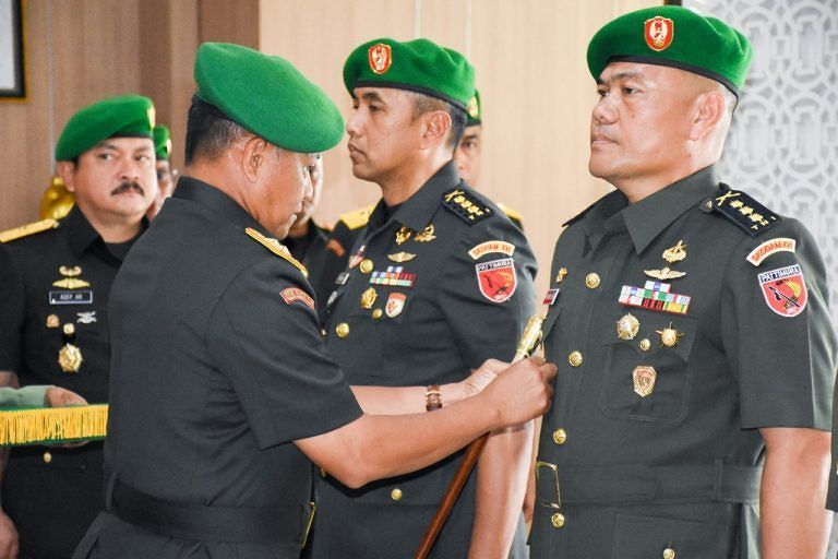 Resmi Berganti, Pangdam Pimpin Sertijab Jumlah Pejabat Kodam