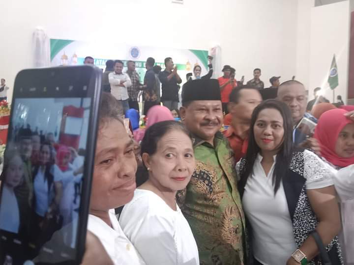 Letjen TNI Jefri Apoly Rahawarin Berkenan Memberi Sambutan Dalam Acara Halal Bi Halal Itanem 