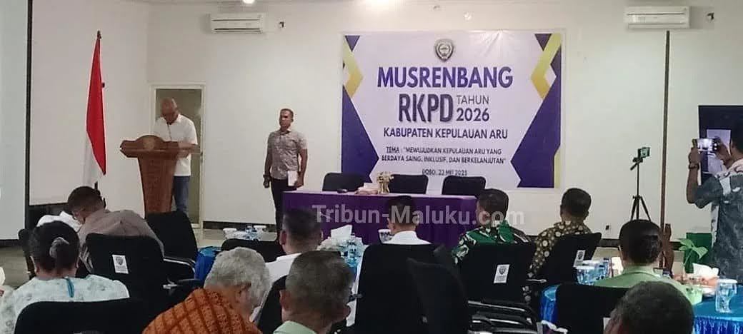 Bupati Aru Paparkan 10 Isu Strategis di Musrenbang RKPD 2026