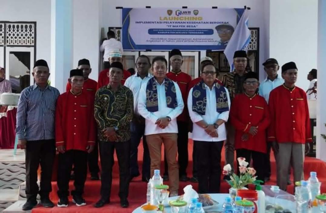 Jasmono Lauching Implementasi Pelayanan kesehatan Bergerak Di Weer Fravaf.