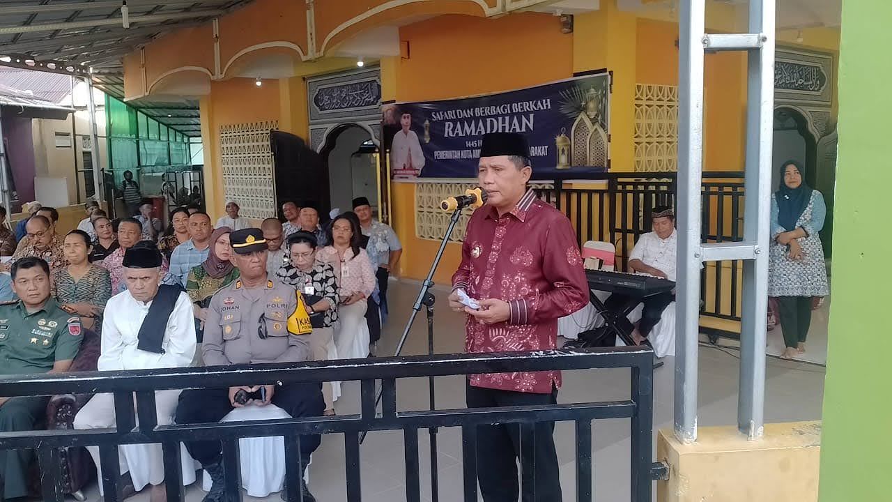 Waringin Talake Jadi Safari Ramadhan Pertama Pemerintah Kota Ambon.