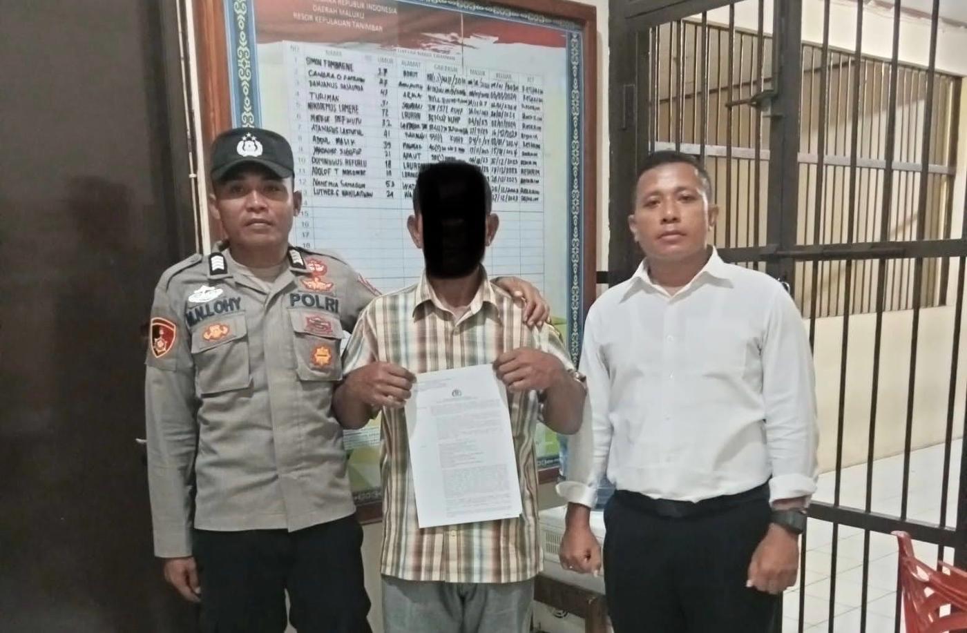 Polsek Tansel Amankan Pelaku Asusila Terhadap Anak 