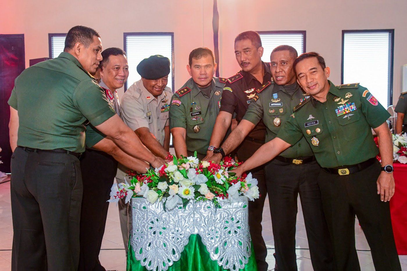 Peringati HUT ke- 67, Kodam XV/Pattimura Gelar Syukuran  