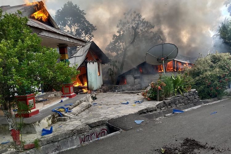 MUI Kei Besar Tidak Ada Masjid Terbakar