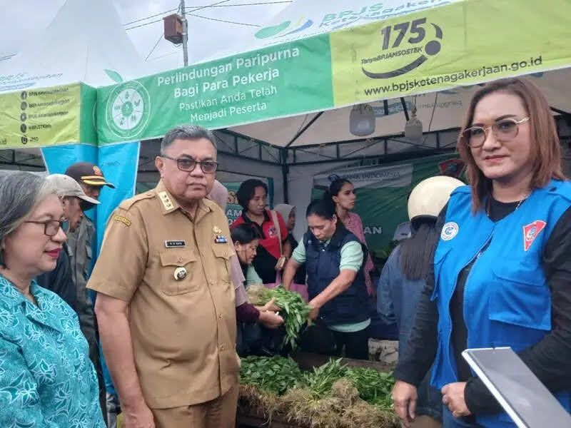 Jaga Stabilisasi Harga Pasar Pemkot Ambon Kembali Gelar Gerakan Pangan Murah