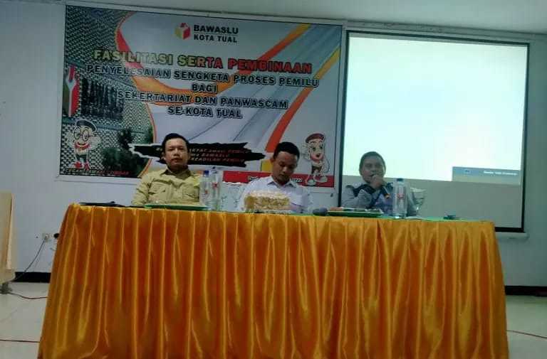 Bawaslu Tual Gelar Pembinaan Penyelesaian Sengketa Proses Pemilu