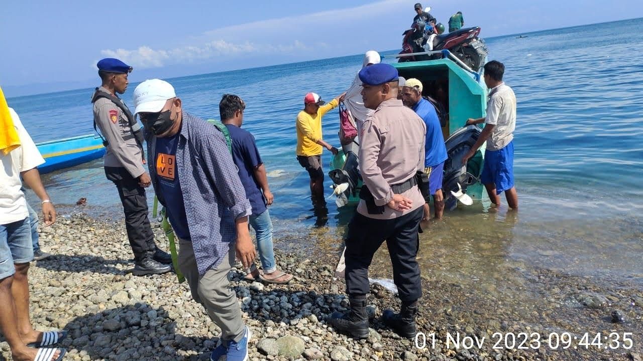 Personil Polairud Kembali Aksi Patroli Laut, Jaga Keamanan Laut