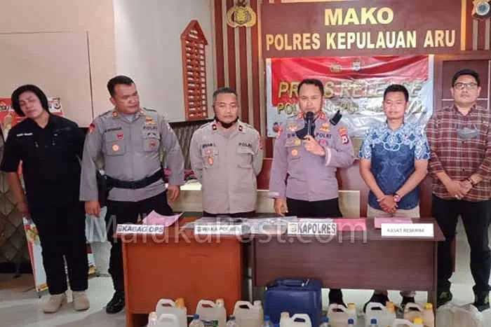 Operasi Pekat, Penjual Togel dan Pemilik 434 Liter Miras Ditangkap