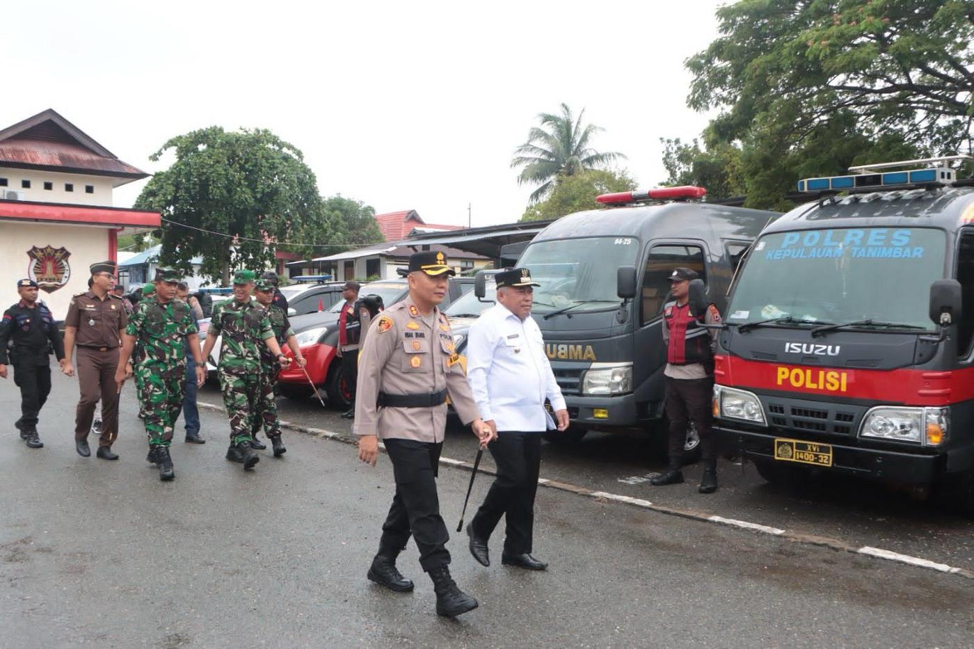 Polres Petakan TPS Rawan dan Sangat Rawan di KKT