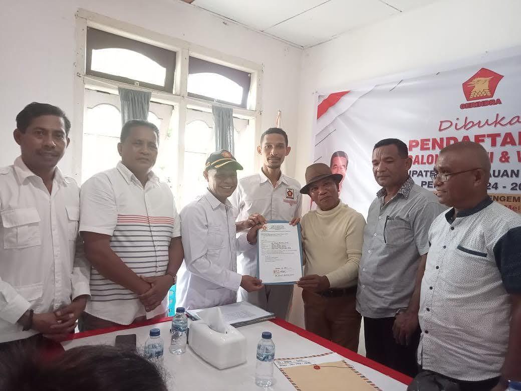 Maju Pilkada KKT, Adolof Bormasa Yakin Dapat Rekomendasi Partai Gerindra