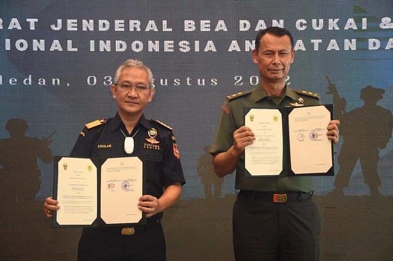 TNI AD Jalin Kerja Sama Dengan Ditjen Bea dan Cukai RI