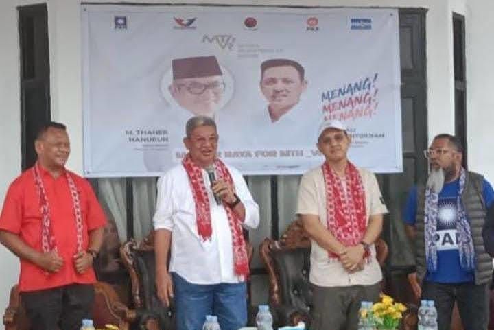 Tepis Isu Agama di Pilkada Malra Dengan Hadirnya Tim Pemenangan MTH-VR