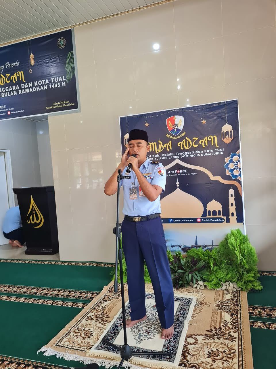 Lanud D. Dumatubun gelar lomba adzan tingkat Kab. Maluku Tenggara dan Kota Tual.