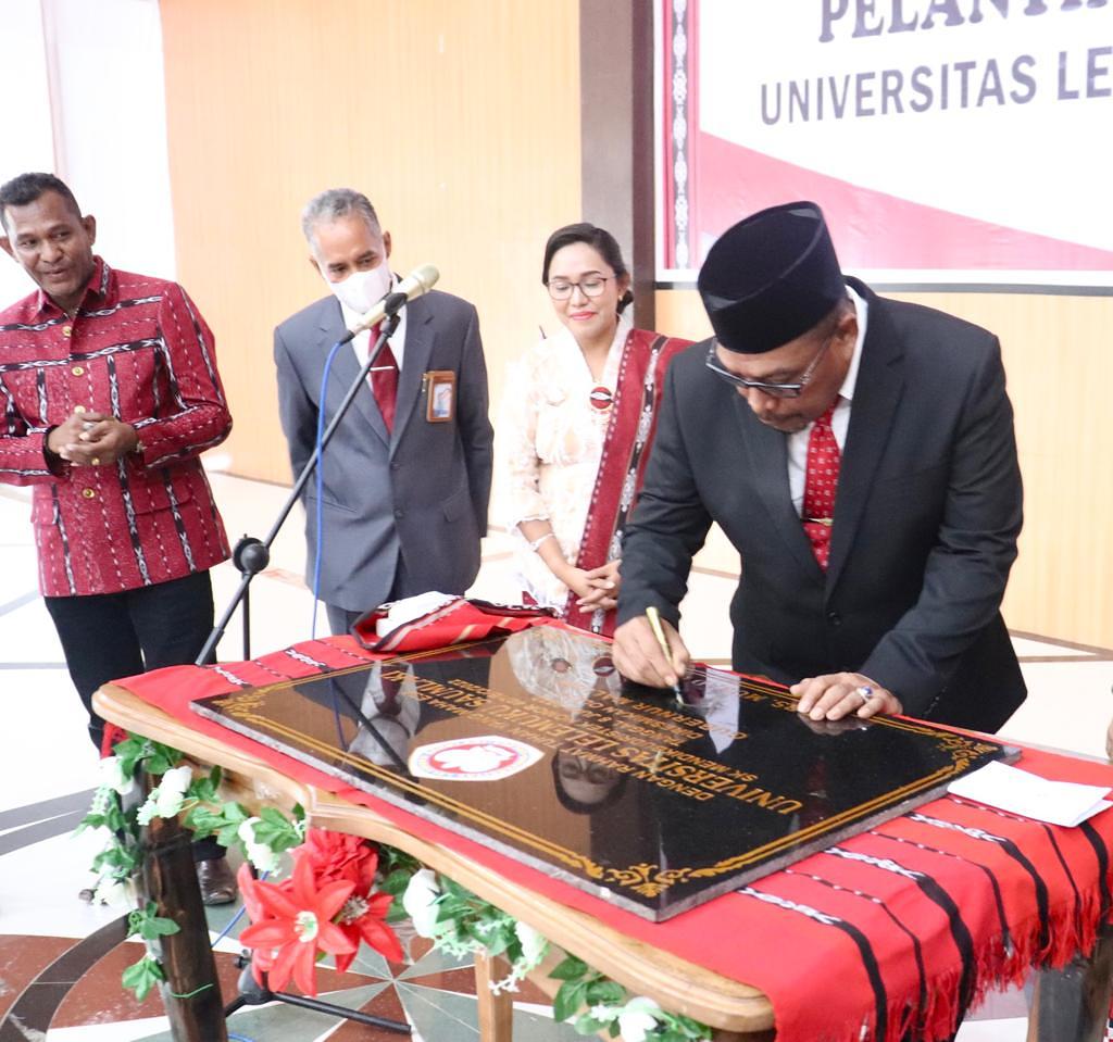 Gubernur Harap Universitas Lelemuku Saumlaki Jadi Pusat Pembinaan Perguruan Tinggi