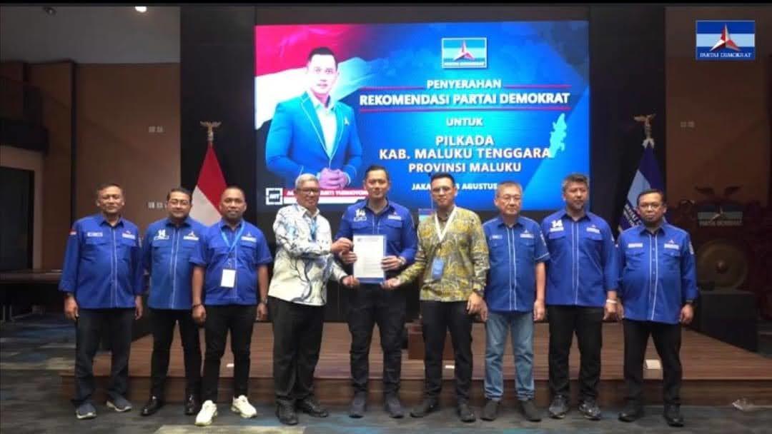 MTH-VIALI Resmi Kantongi Rekomendasi Partai Demokrat