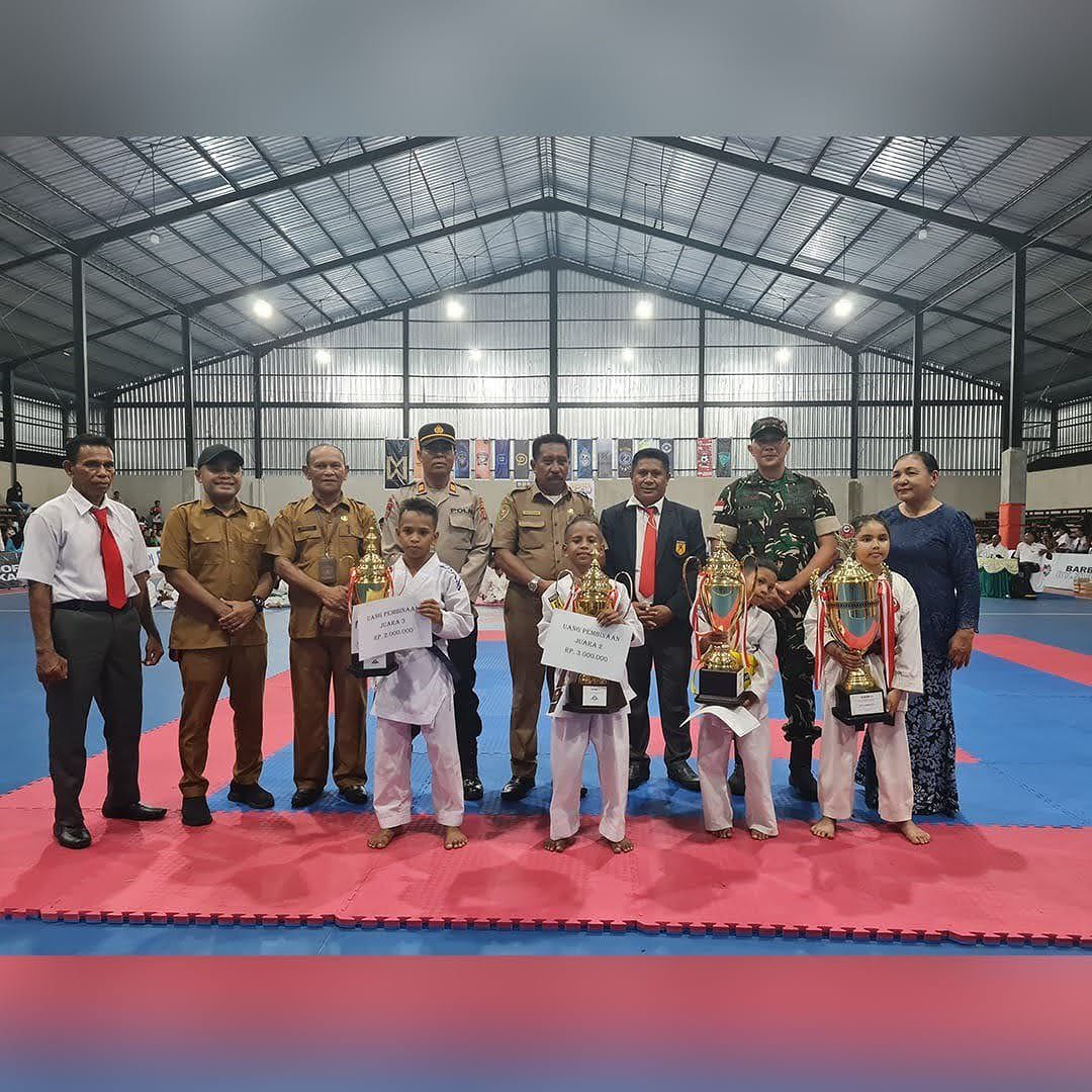 Danlanud Mendukung Tournament Championship Inkado Dojo SD Inpres Ohoijang tahun 2024.